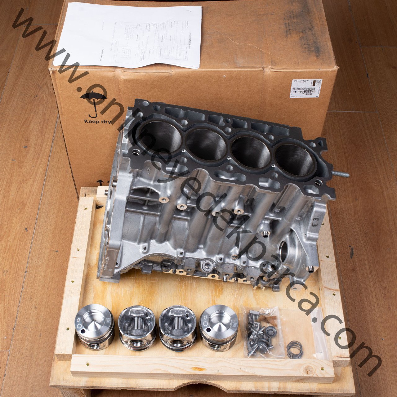 Citroen C4 1.6 Dizel Euro 5 Motor Bloğu (Piston Sekmanlı) Orijinal Sıfır Faturalı