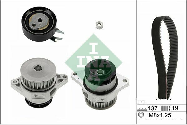 Triger Seti + Devirdaim (VW Caddy 96-03 Golf 95-98 Polo 95-00 Polo CLS 97-00 Seat Ibiza 97-99) AEE-Alm