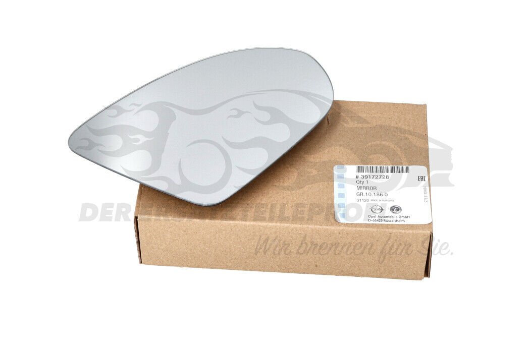 Opel Astra K Sağ Ayna Camı Elektrikli (Kör Nokta Alarmı Hariç) Orijinal Ürün